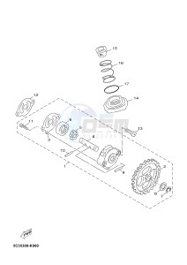 YN50F OVETTO 4 (2ACE) drawing OIL PUMP