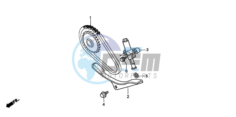 CAM CHAIN/TENSIONER