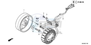 VFR1200XE CrossTourer - VFR1200X 2ED - (2ED) drawing GENERATOR