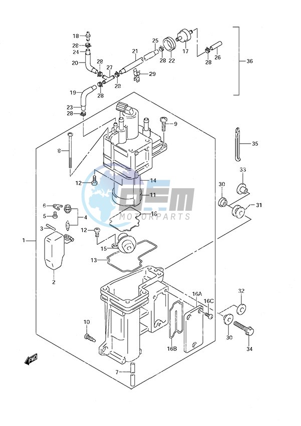 Fuel Vapor Separator