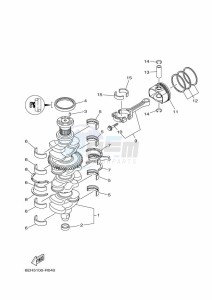 F200GETL drawing CRANKSHAFT--PISTON