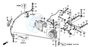 CBR600RA9 Korea - (KO / ABS MK) drawing REAR VALVE UNIT (CBR600RA)