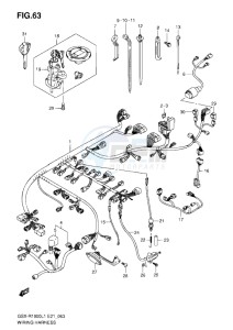 GSX-R1000 drawing WIRING HARNESS