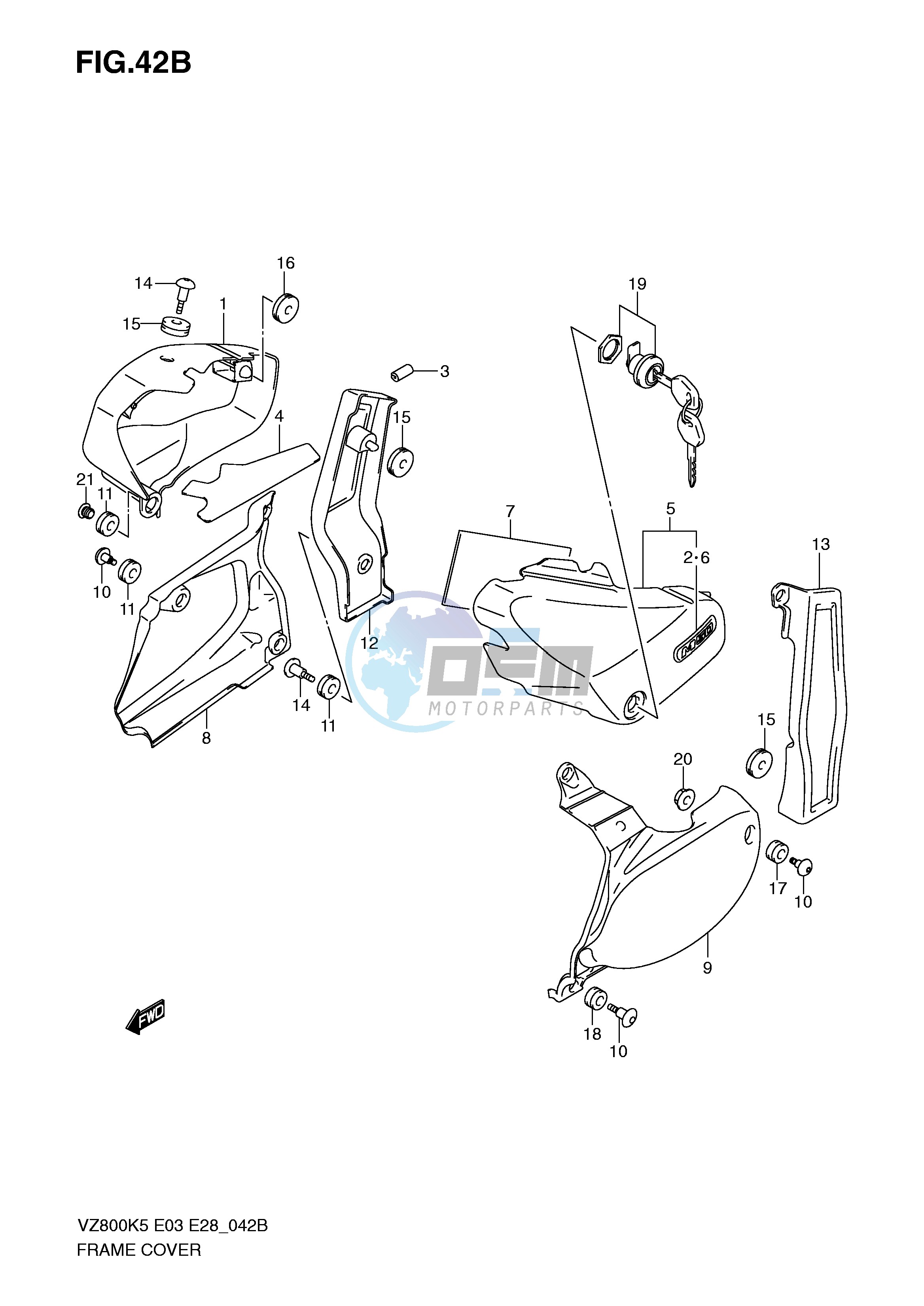 FRAME COVER (MODEL K9)