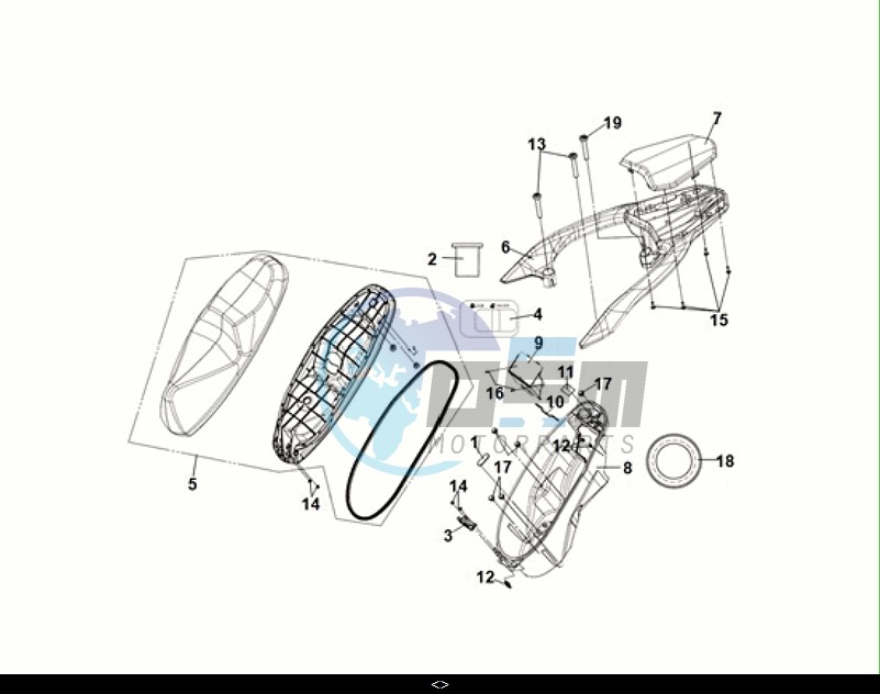 SEAT - REAR GRIP