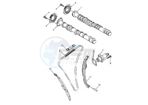 FZS 1000 drawing CAMSHAFT-CHAIN