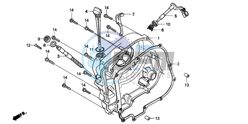 RIGHT CRANKCASE COVER