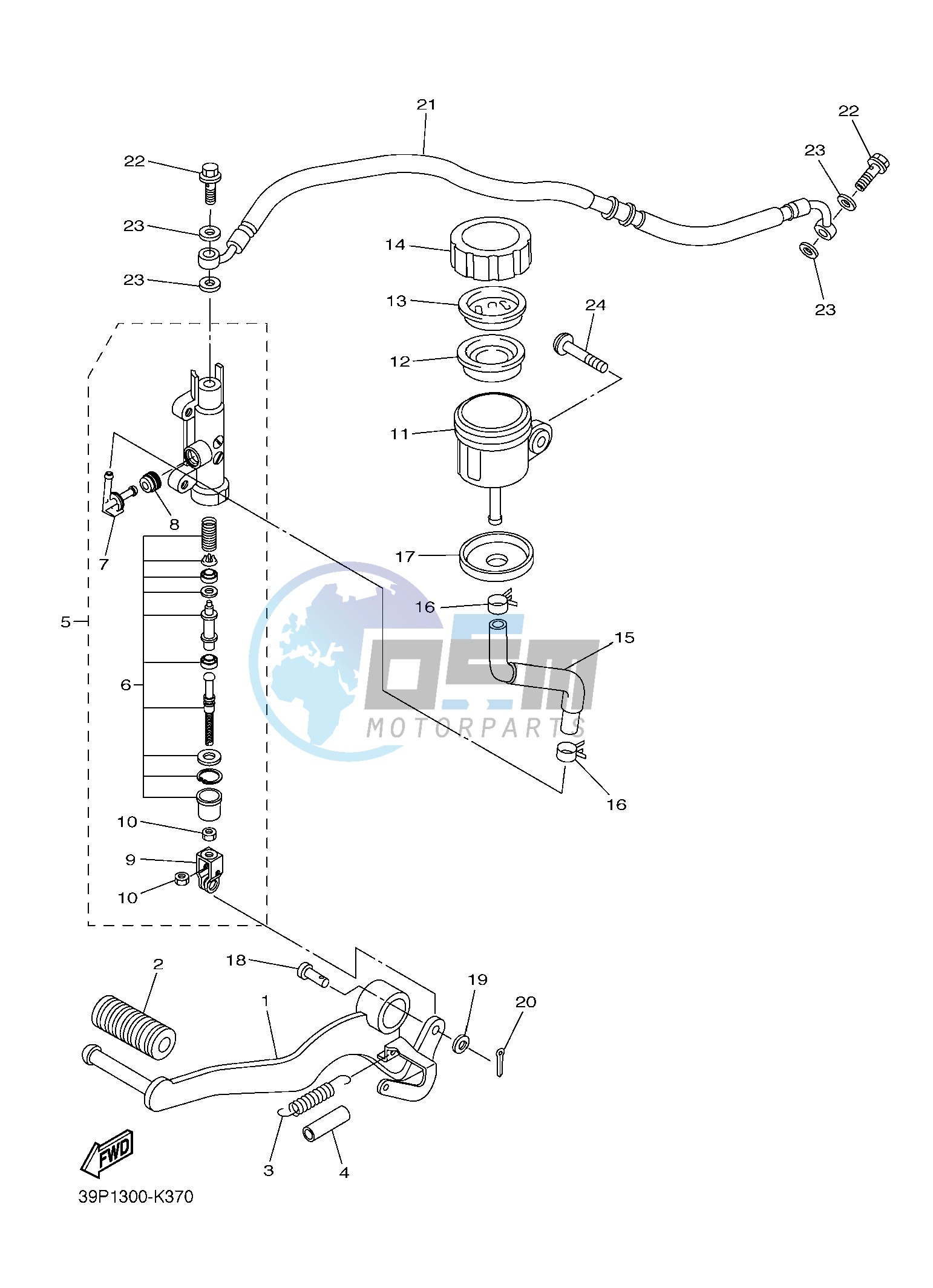 REAR MASTER CYLINDER