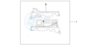 GL1800A NZ - (NZ) drawing CHROME P.STEP COV