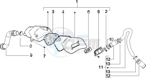 Runner 50 SP SC drawing Secondairy air box