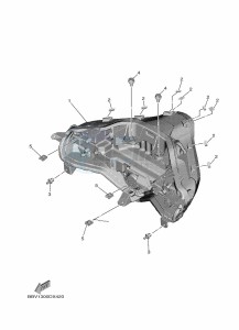 XP560D TMAX TECH MAX (BBWA) drawing REAR ARM & SUSPENSION