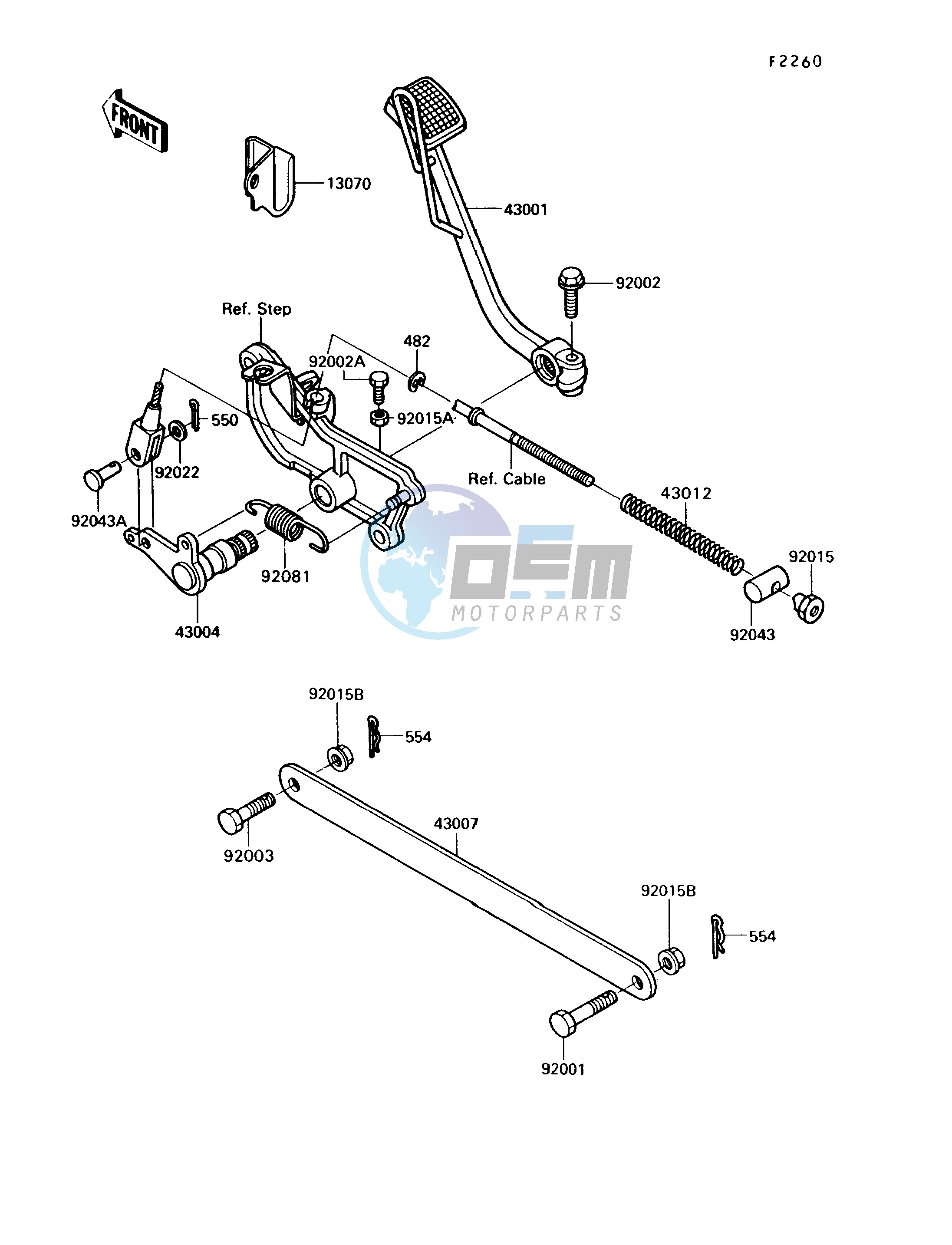 BRAKE PEDAL