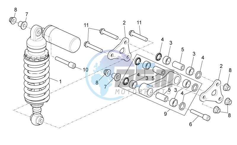 Rear Shock absorber