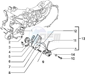 Typhoon 125 drawing Oil pump