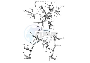 FZS FAZER 1000 drawing FRONT MASTER CYLINDER