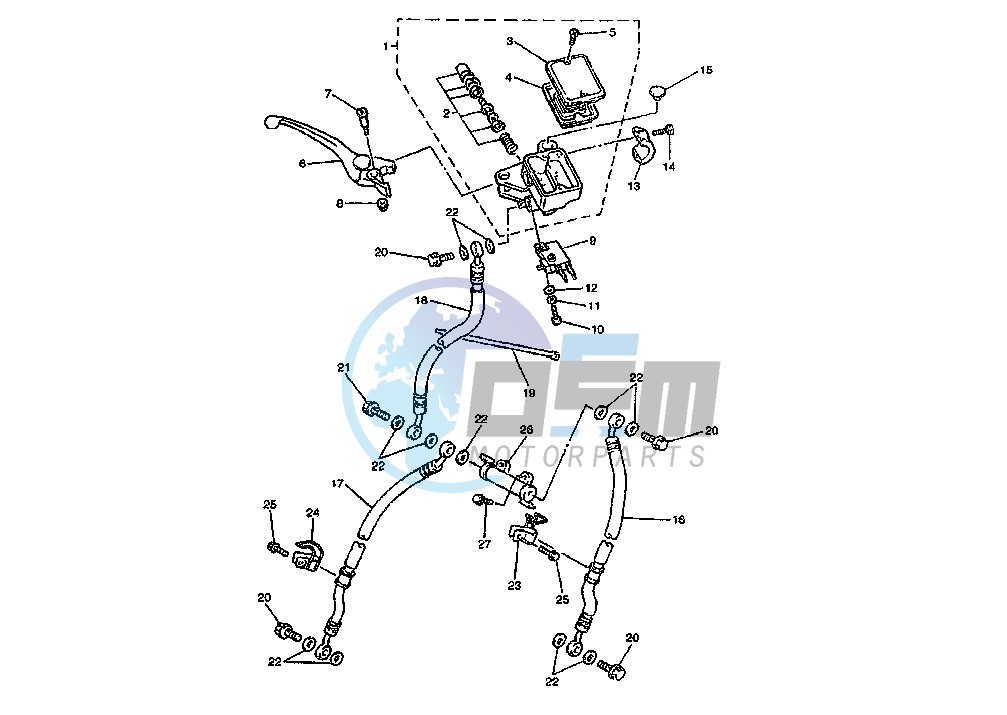 FRONT MASTER CYLINDER