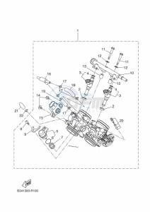 XSR700 MTM690D (BJX2) drawing INTAKE 2