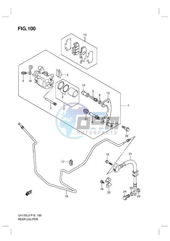 REAR CALIPER