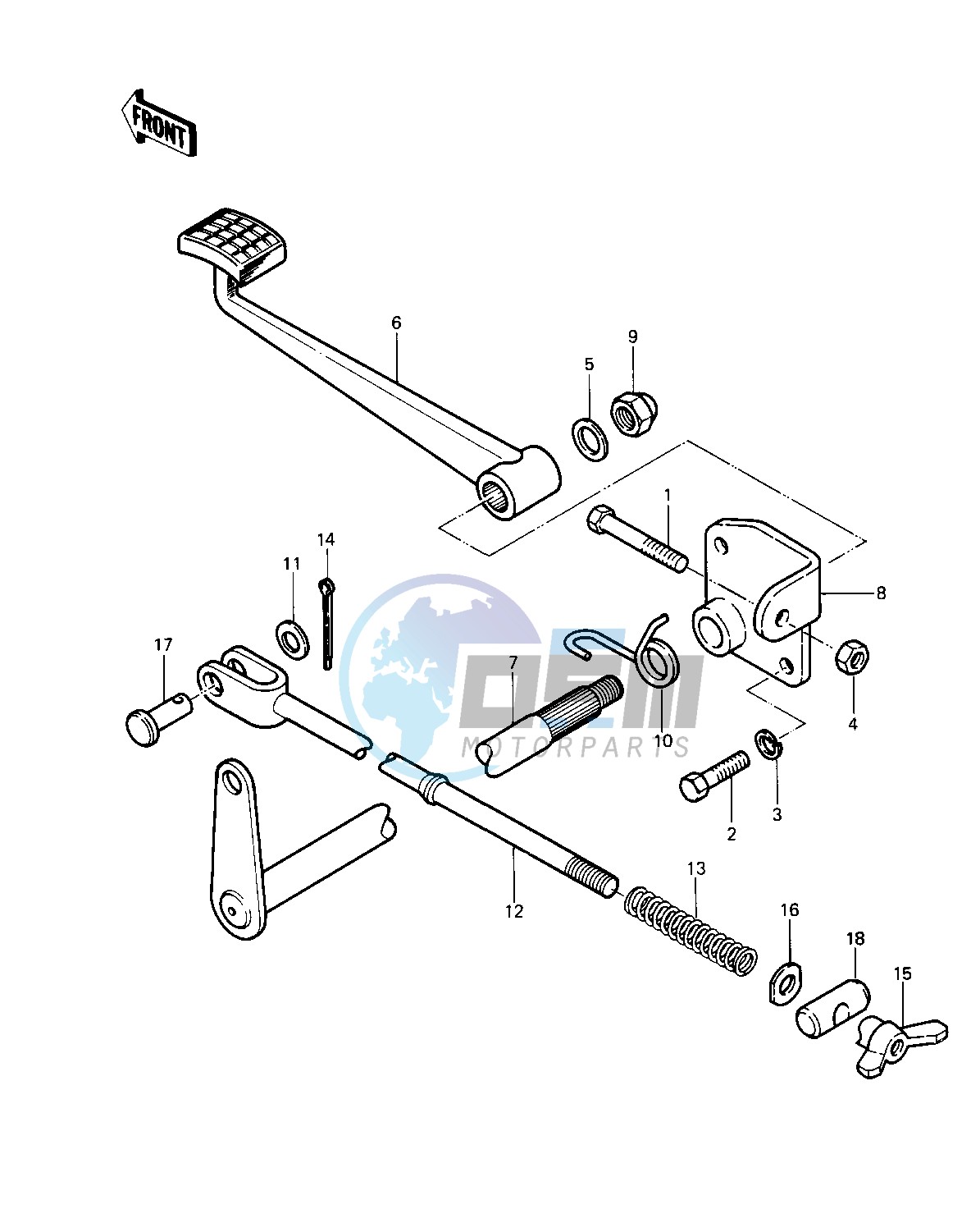 BRAKE PEDAL