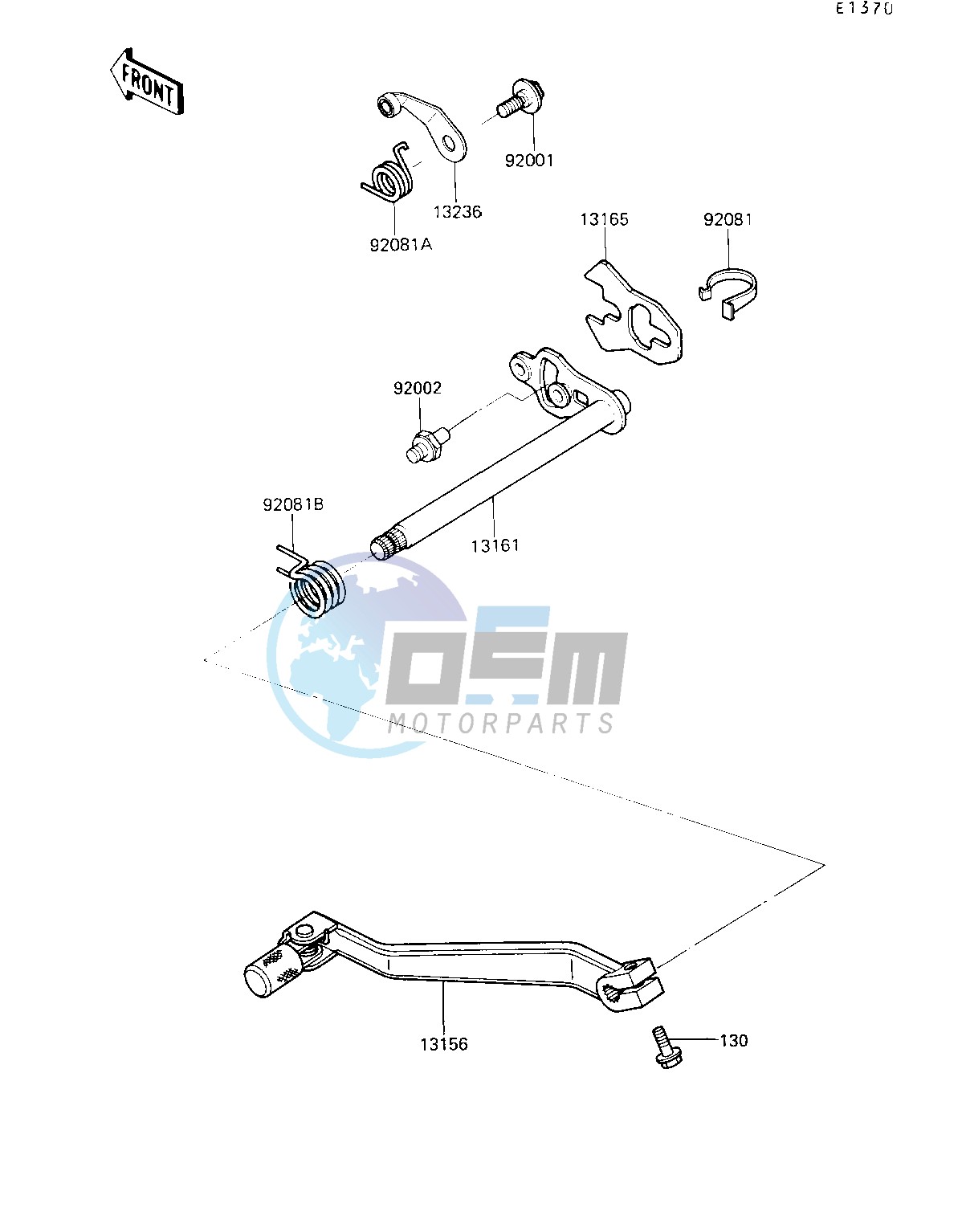 GEAR CHANGE MECHANISM