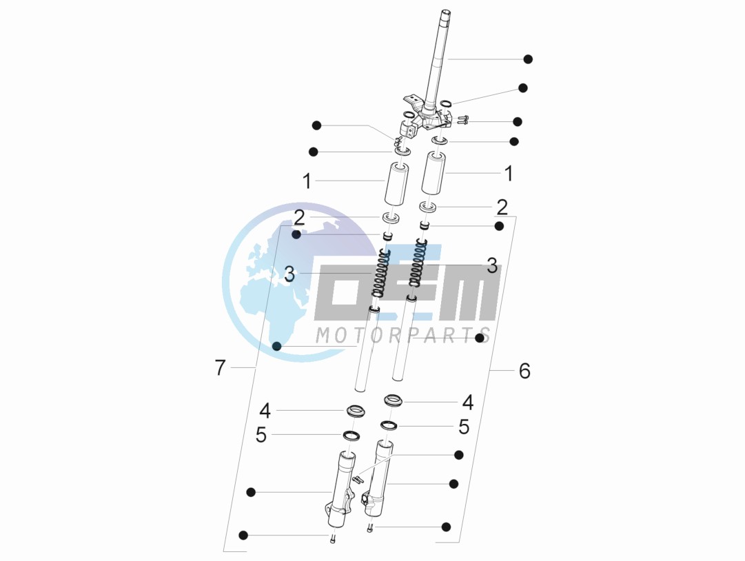 Fork components (Escorts)