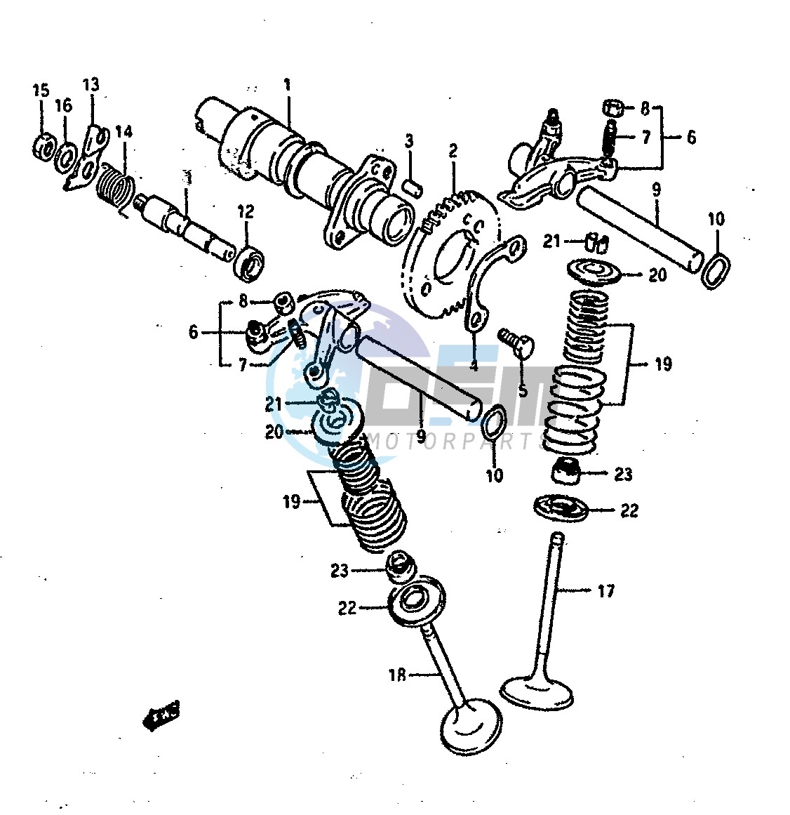 CAM SHAFT-VALVE