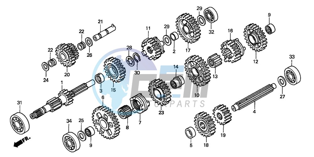 TRANSMISSION (TRX450FM)