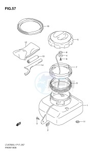 LT-A750X (P17) drawing FRONT BOX