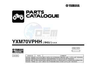 YXM700E YXM70VPHH (B42J) drawing .1-Front-Page