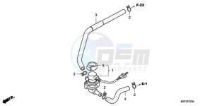 FJS400D9 F / CMF drawing AIR INJECTION VALVE