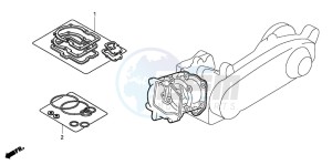 SCV100 LEAD drawing GASKET KIT A