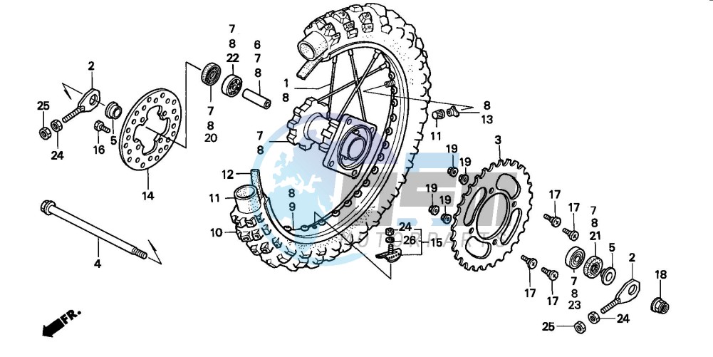 REAR WHEEL