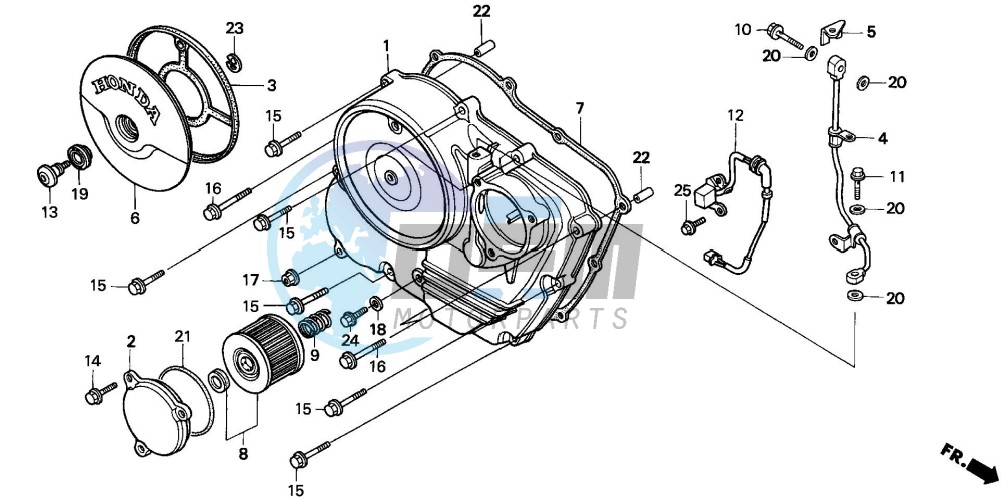 RIGHT CRANKCASE COVER