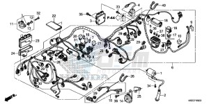 TRX420FE1F TRX420 Europe Direct - (ED) drawing WIRE HARNESS