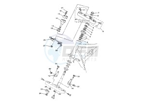 XVS DRAG STAR 650 drawing STEERING