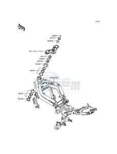 ER-6N_ABS ER650FEF XX (EU ME A(FRICA) drawing Frame