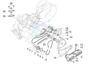 LX 50 4T-4V Touring drawing Oil pump