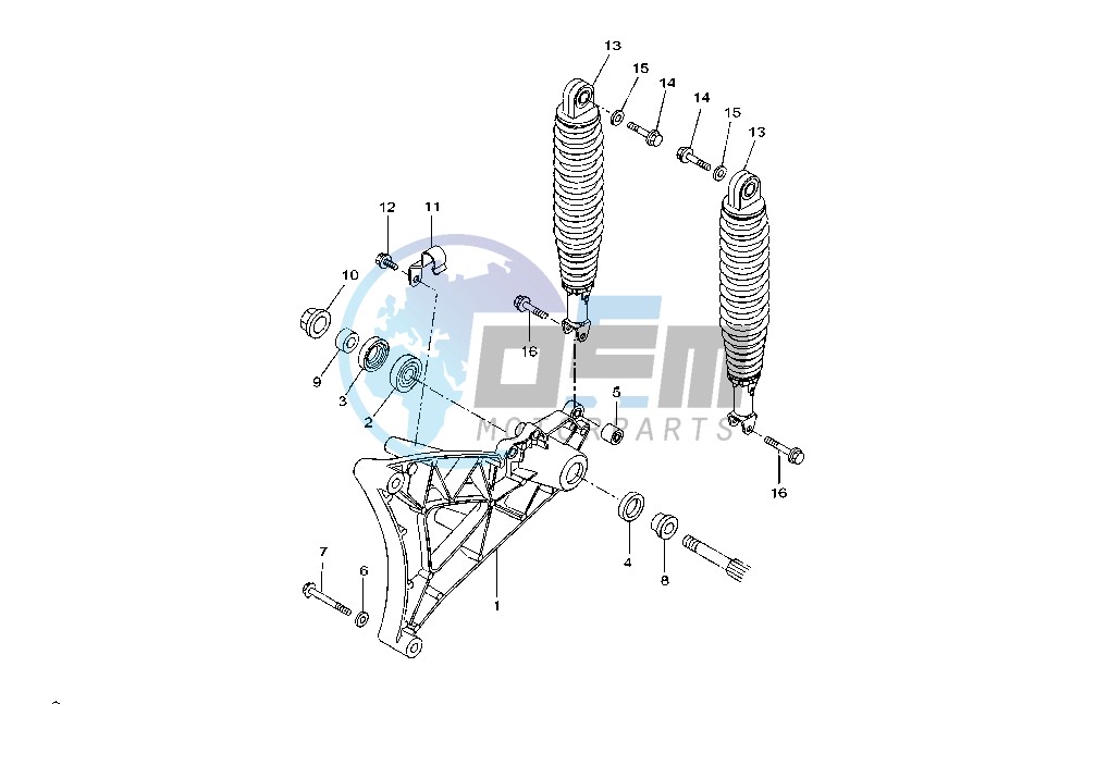 REAR SHOCK ABSORBER