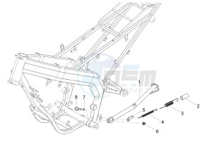 RX 50 FACTORY E4 (EMEA) drawing Central stand