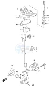 DF 300AP drawing Clutch Rod