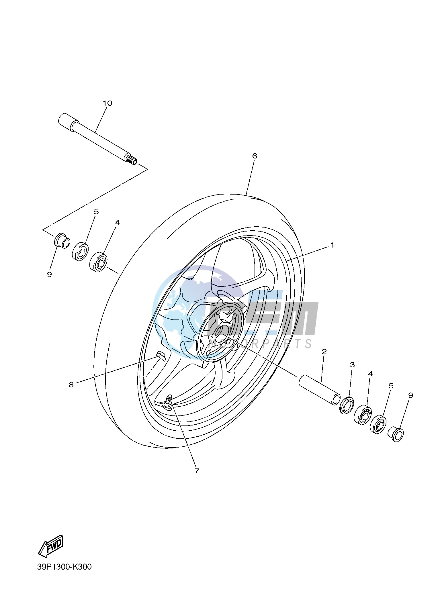 FRONT WHEEL