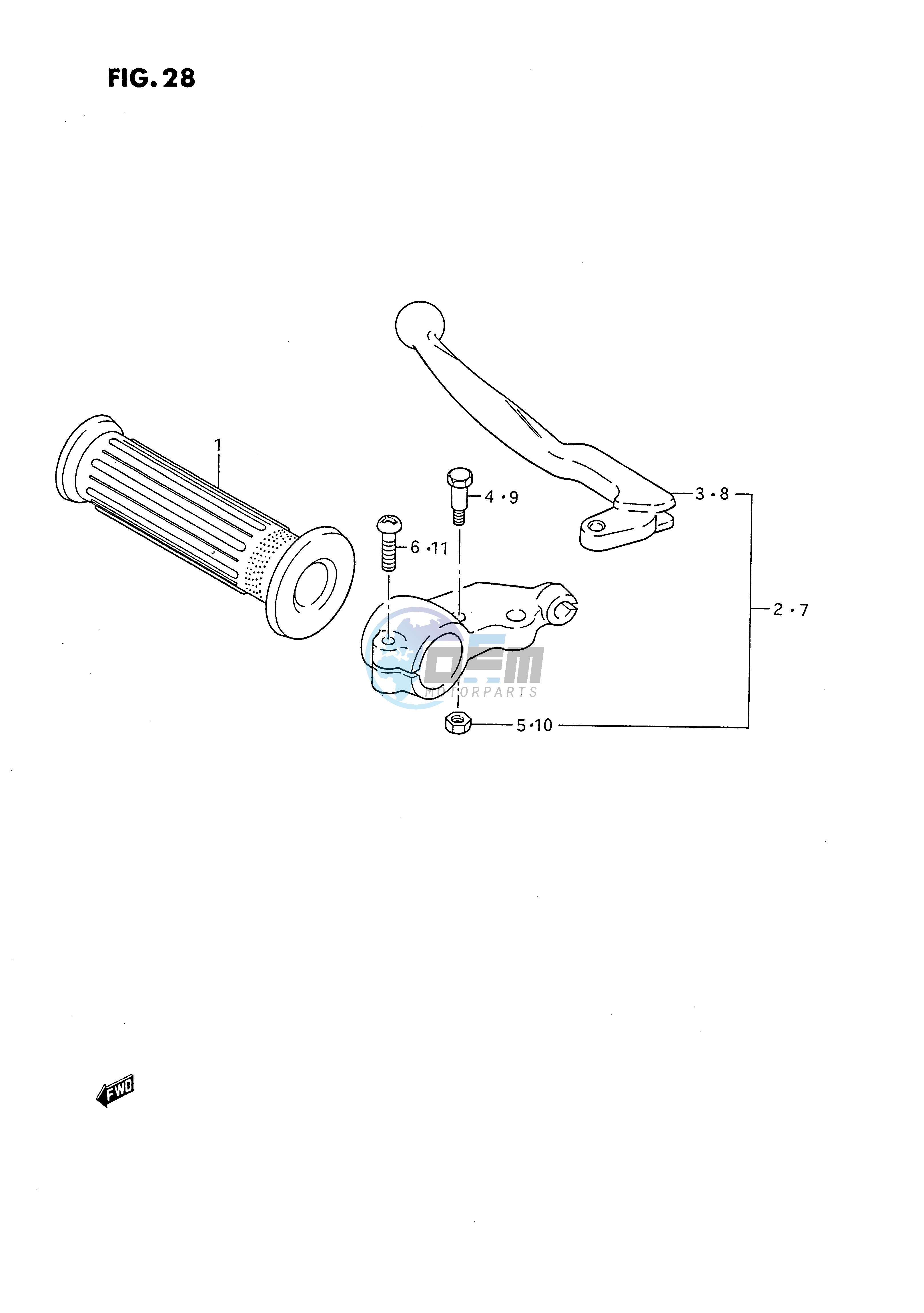 LEFT HANDLE SWITCH