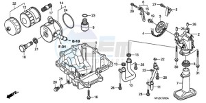 CBR600RR9 Korea - (KO / MK) drawing OIL PAN/OIL PUMP