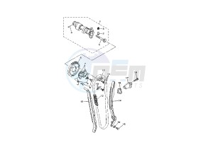 YFM RR RAPTOR 660 drawing CAMSHAFT- CHAIN