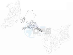 Liberty 100 4T (Vietnam) Vietnam drawing Crankshaft