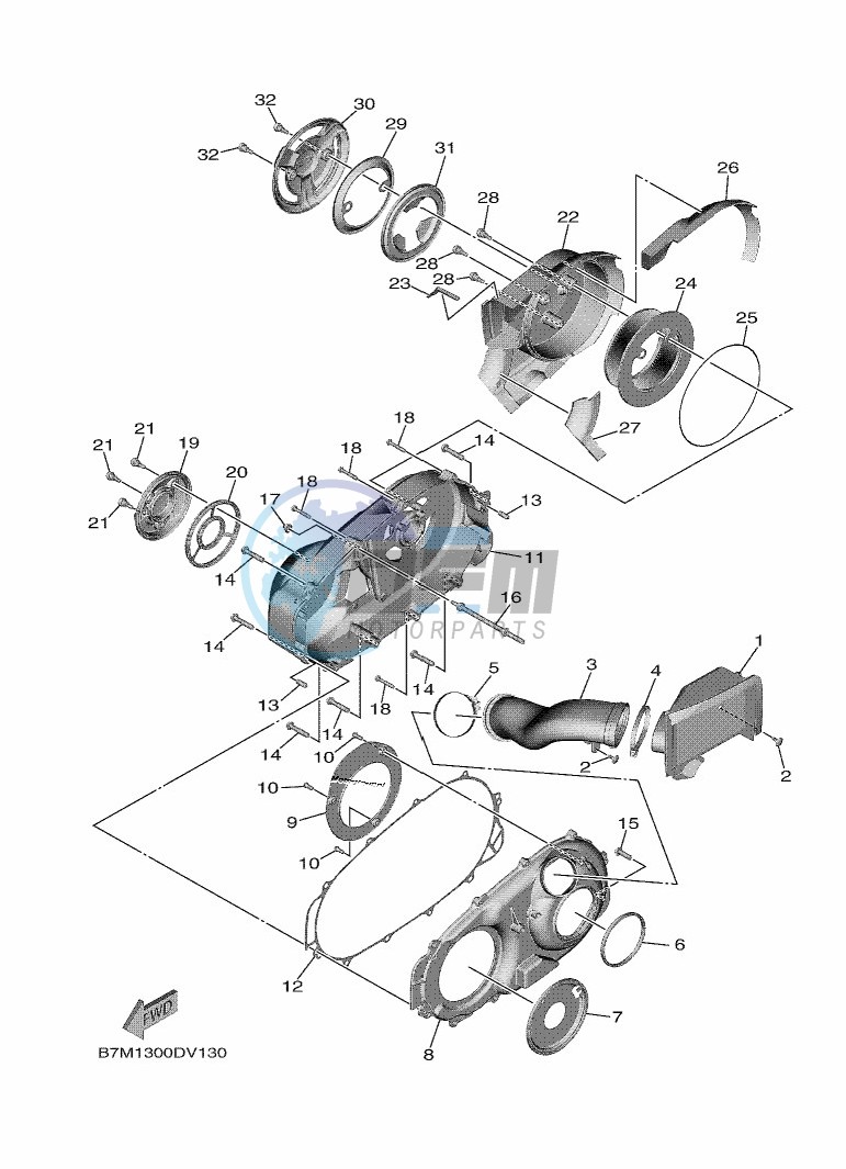 CRANKCASE COVER 2