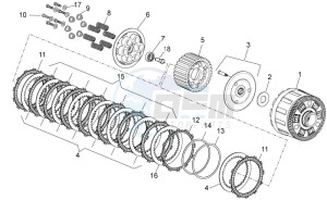 RSV4 1000 APRC R ABS (AU, CA, EU, J, RU, UK, USA) drawing Clutch II