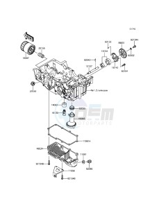 NINJA_300_ABS EX300BFF XX (EU ME A(FRICA) drawing Oil Pump