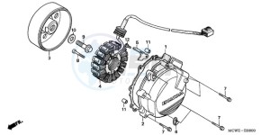 VFR8009 Europe Direct - (ED / MME) drawing GENERATOR