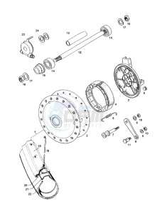 CLASSIC_XL_L1 50 L1 drawing Front wheel